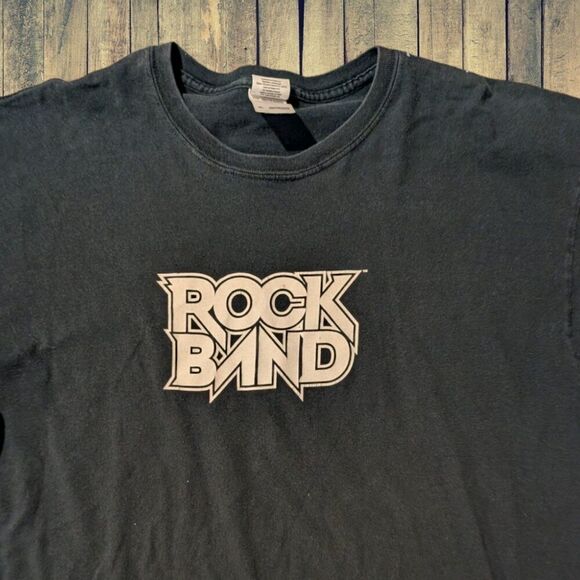 Vintage Y2k Rock Band GameStop Promo Retro Gaming Men's XL Shirt - Picture 3 of 6